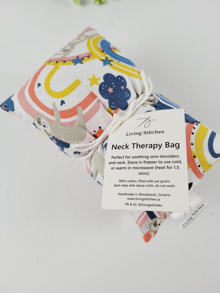 Living Stitches, Hot Cold Neck Therapy Bags