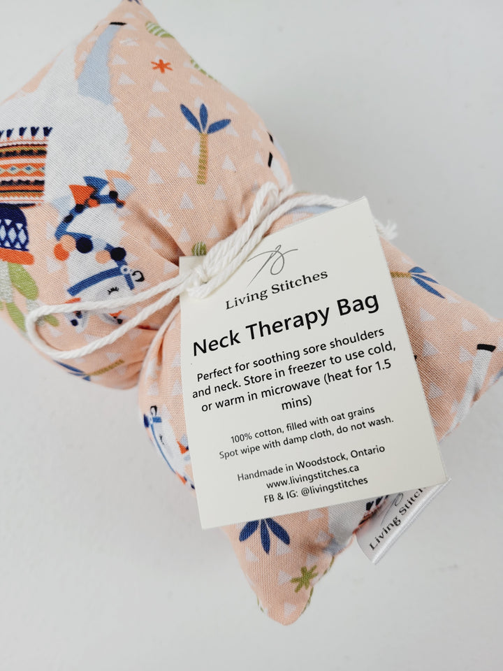 Living Stitches, Hot Cold Neck Therapy Bags