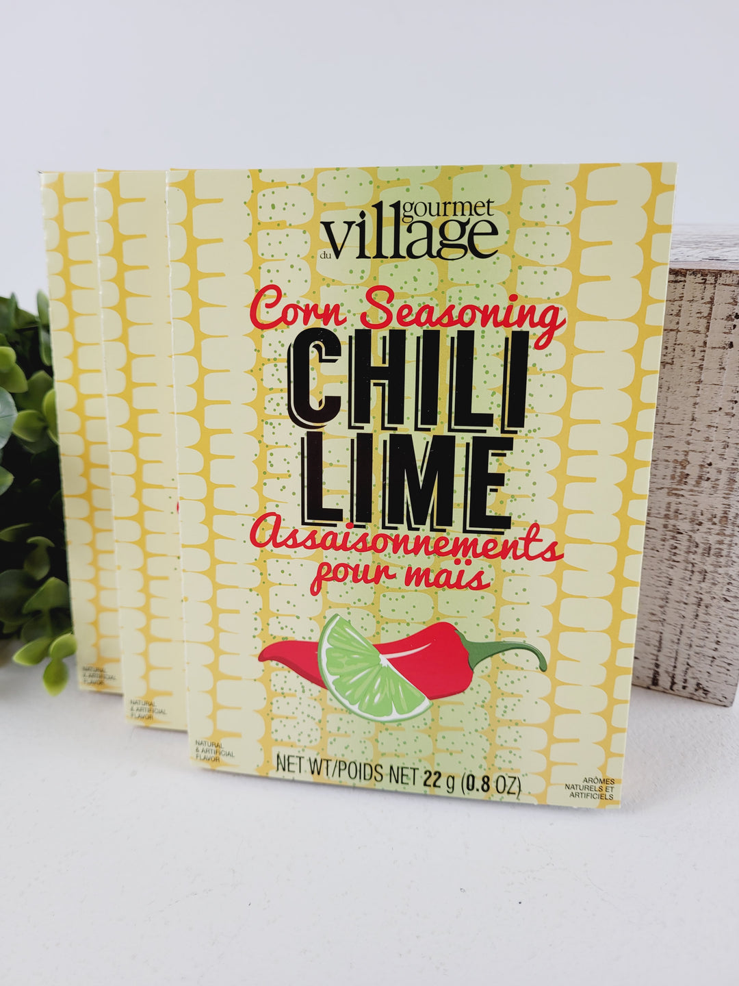 Gourmet Village, Corn Seasoning - Chilli Lime