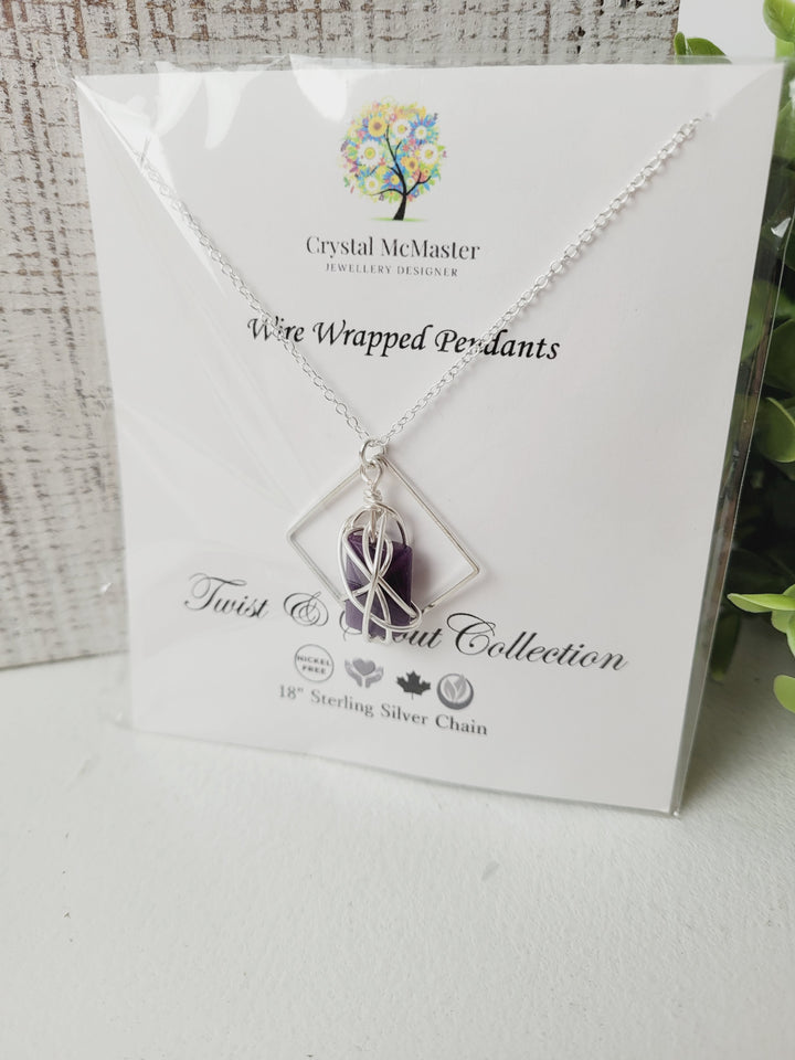 Crystal McMaster Jewellery, Sterling Silver Necklaces- Twist & Shout Collection