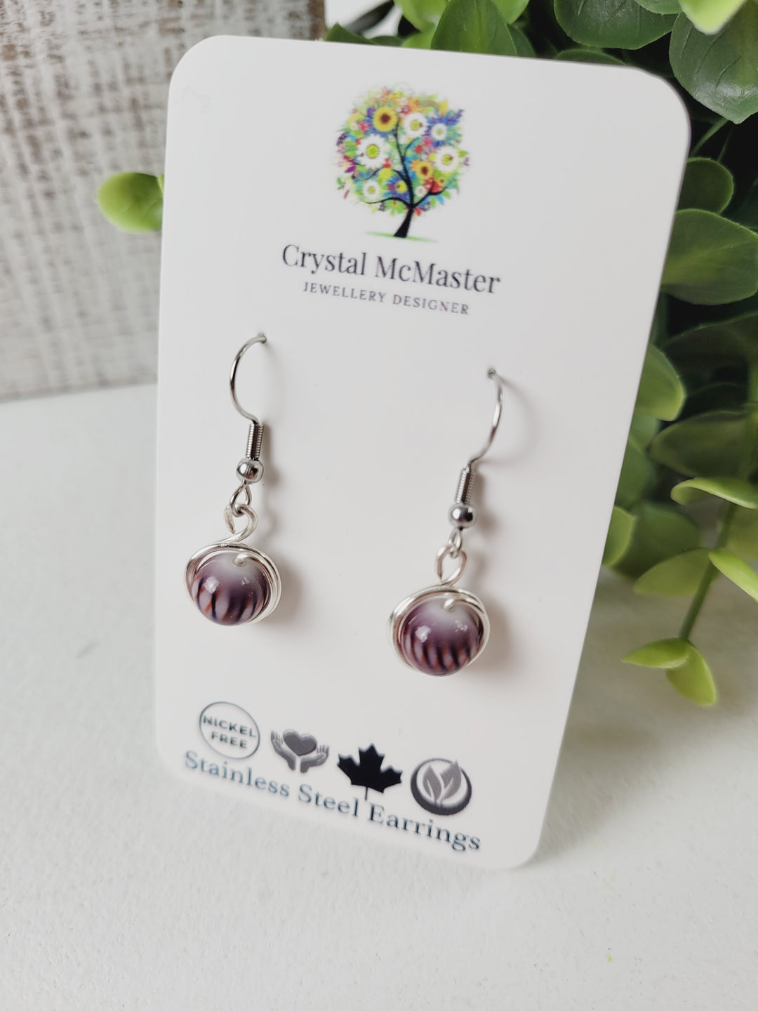 Crystal McMaster Jewellery, Everyday Dangle Earrings