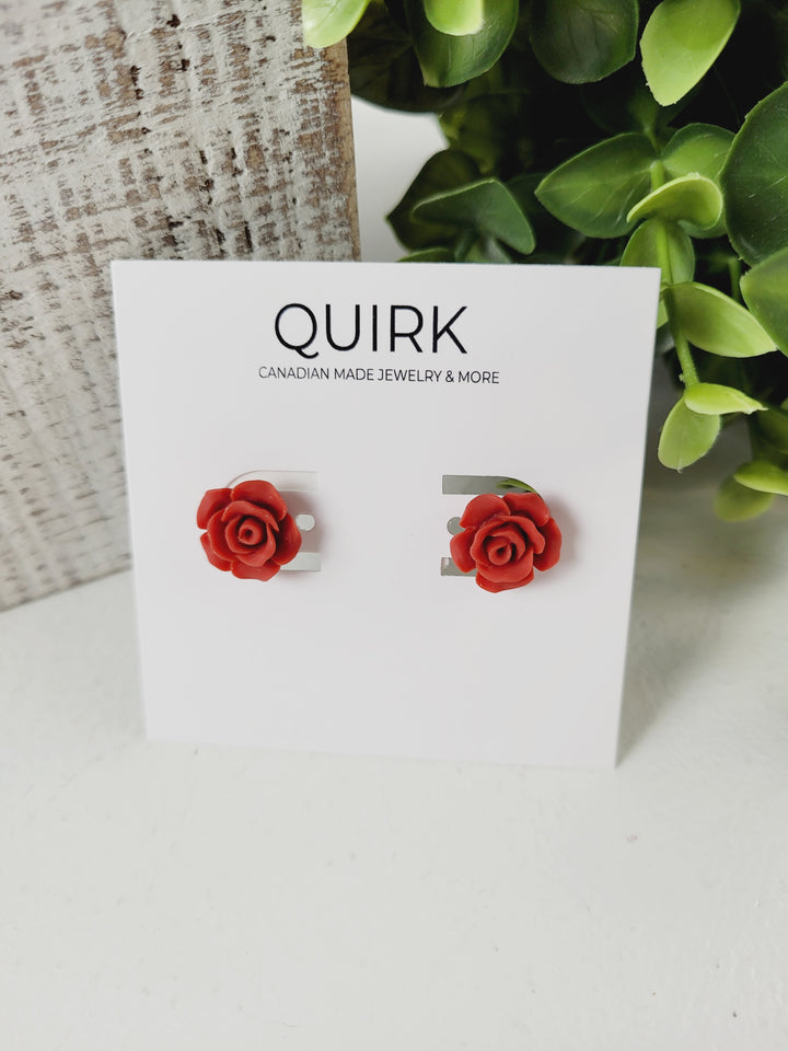 Quirk Handmade Jewelry, Stainless Steel Stud Earrings