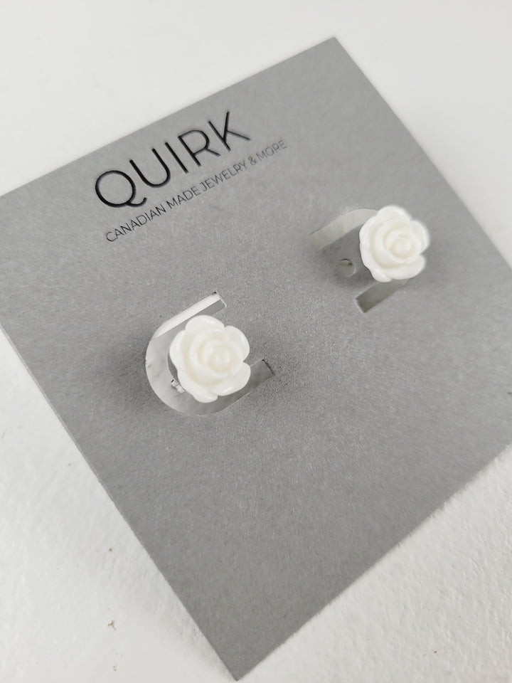 Quirk Handmade Jewelry, Stainless Steel Stud Earrings