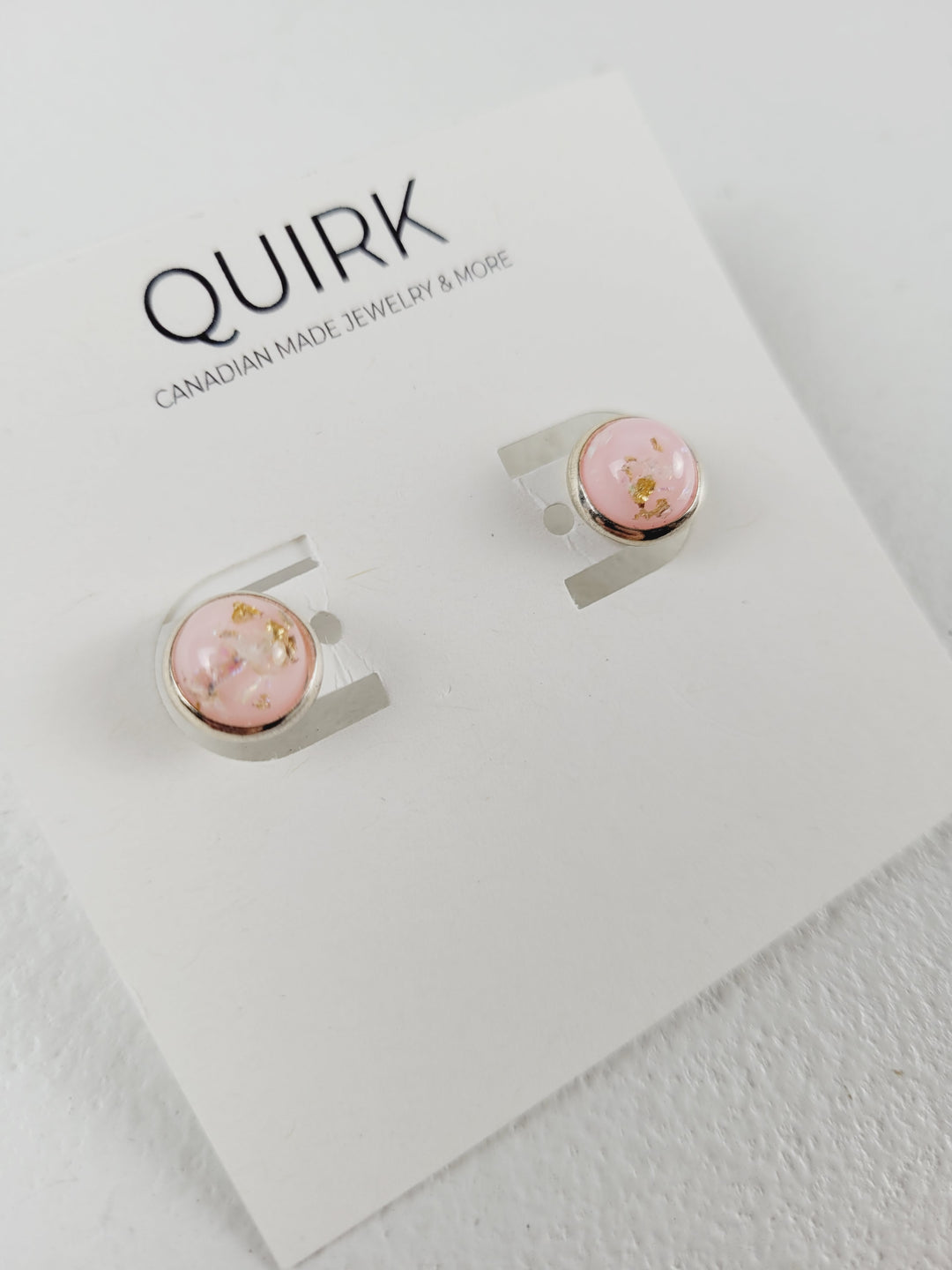 Quirk Handmade Jewelry, Stainless Steel Stud Earrings