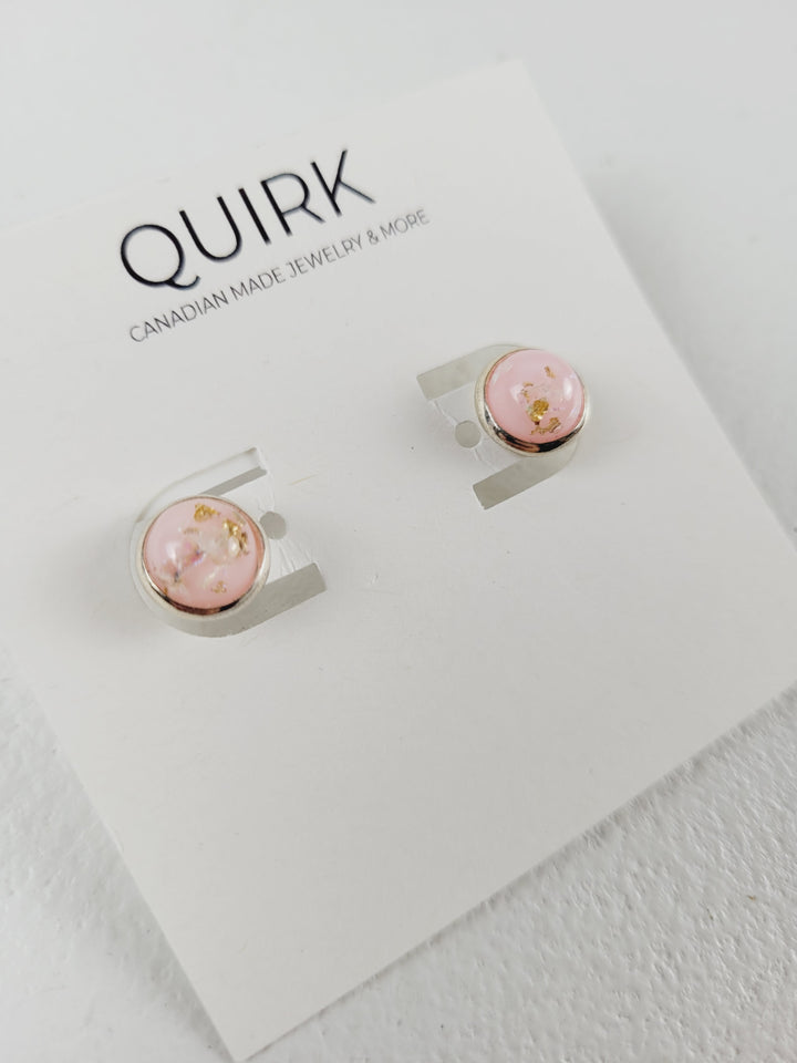 Quirk Handmade Jewelry, Stainless Steel Stud Earrings