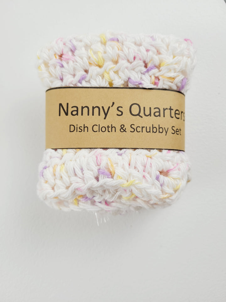 Nanny's Quarters, Dish Cloth & Scrubby Sets