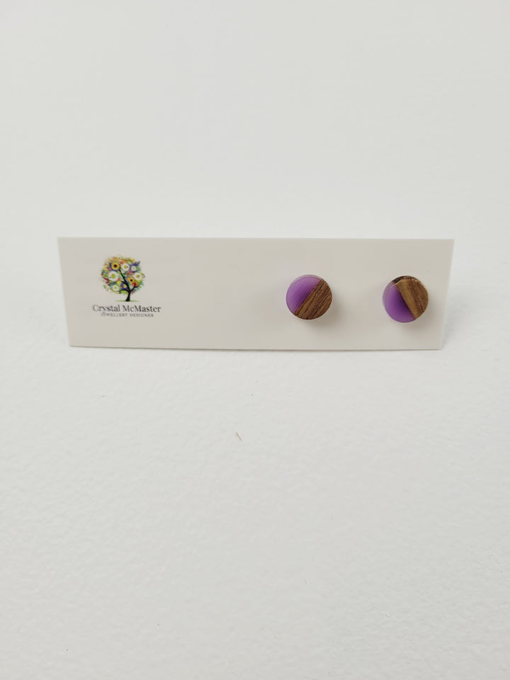 Crystal McMaster, Wood and Resin Studs
