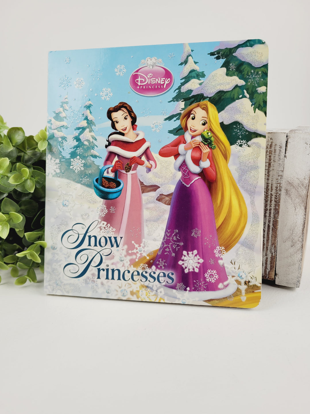 DISNEY SNOW PRINCESSES BOARD BOOK EUC