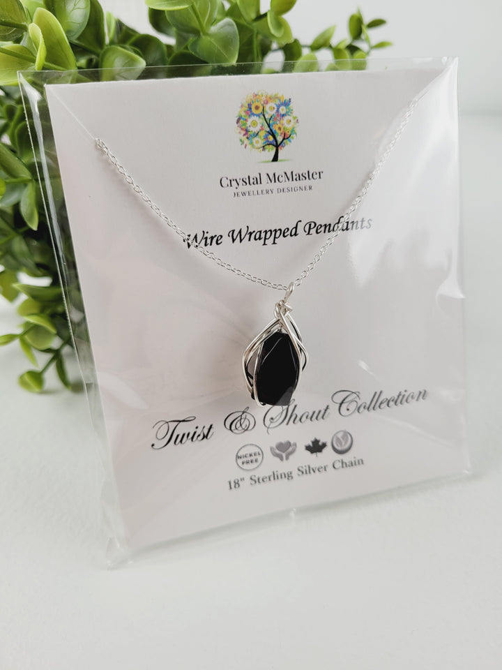 Crystal McMaster Jewellery, Sterling Silver Necklaces- Twist & Shout Collection