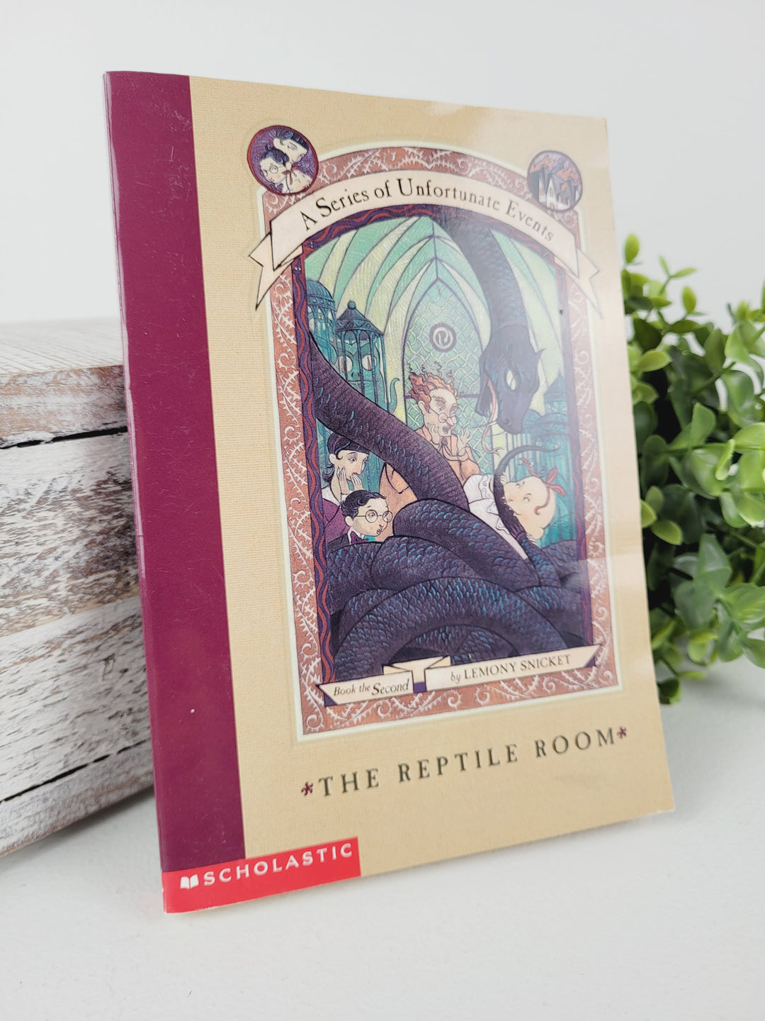 A SERIES OF UNFORTUNATE EVENTS - BOOK 2 THE REPTILE ROOM