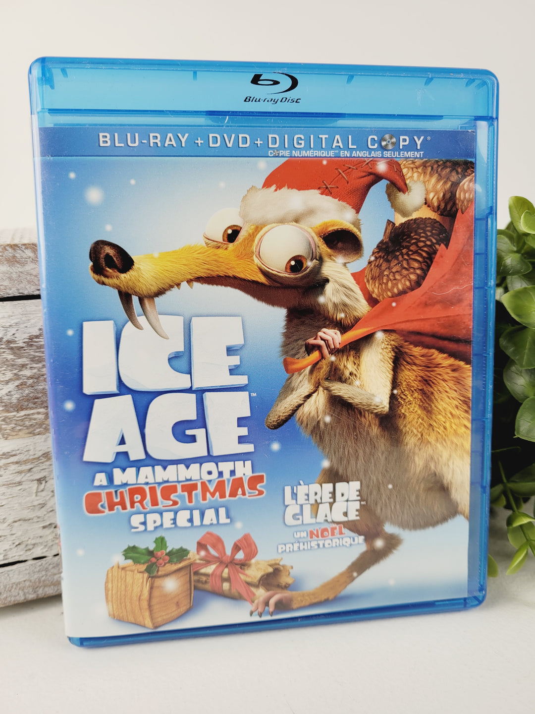 ICE AGE BLUE RAY CHRISTMAS MOVIE DVD EUC
