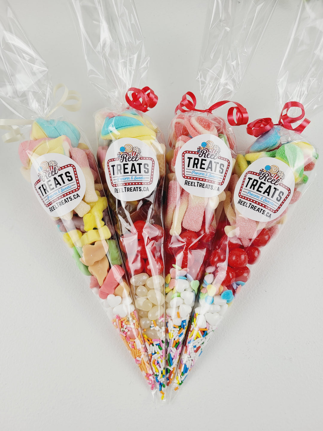 Reel Treats, Assorted Candy Cones