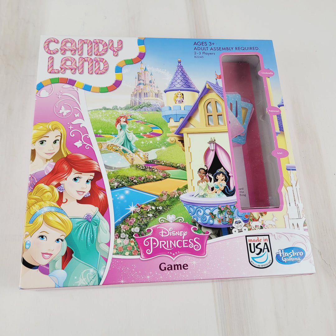 DISNEY PRINCESS CANDYLAND BOARD GAME EUC