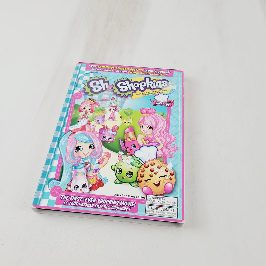 SHOPKINS CHEF CLUB DVD EUC