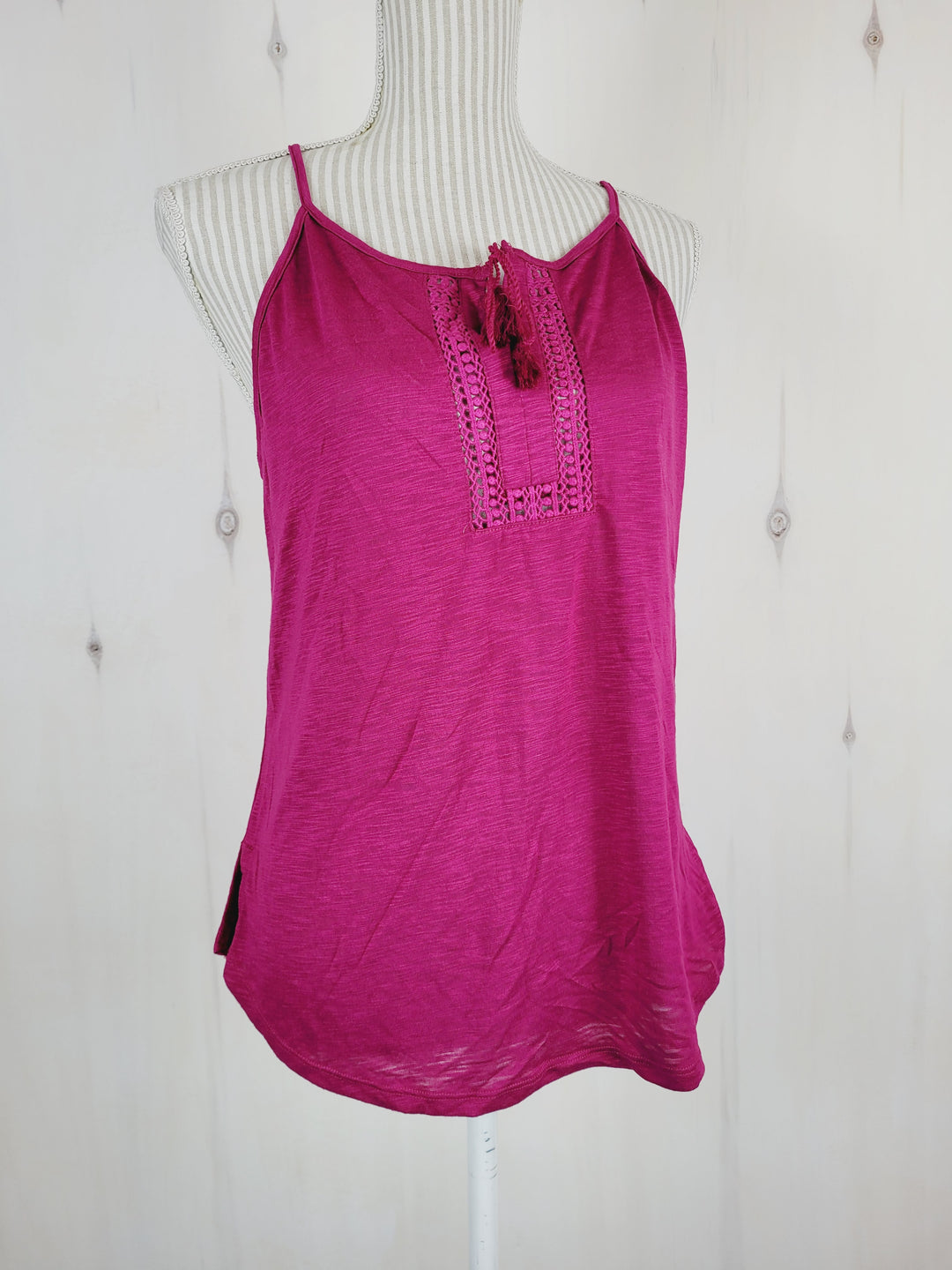 GEORGE MAROON SOFT TANK LADIES MEDIUM EUC