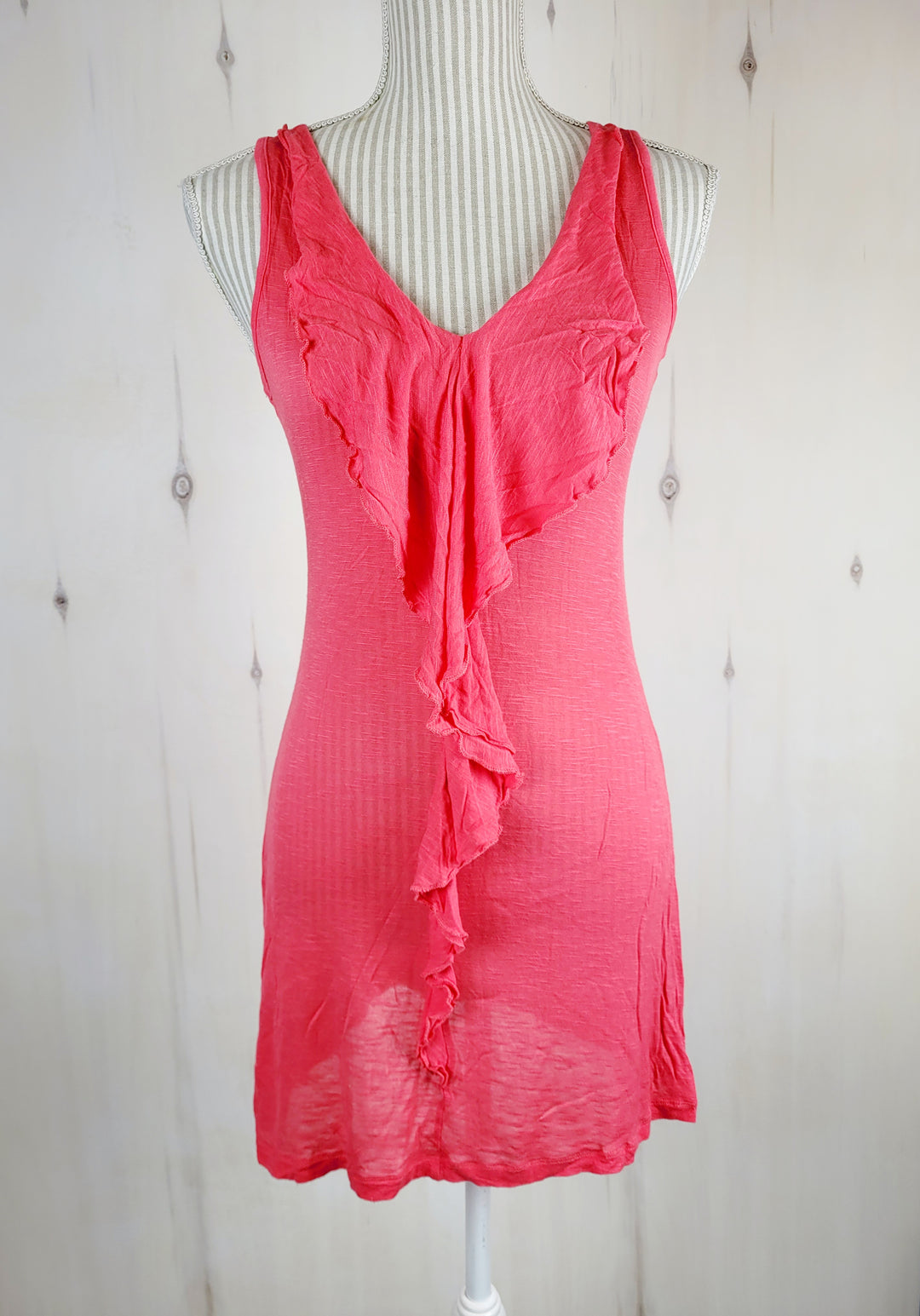 POINT ZERO CORAL DRESS LADIES MEDIUM EUC