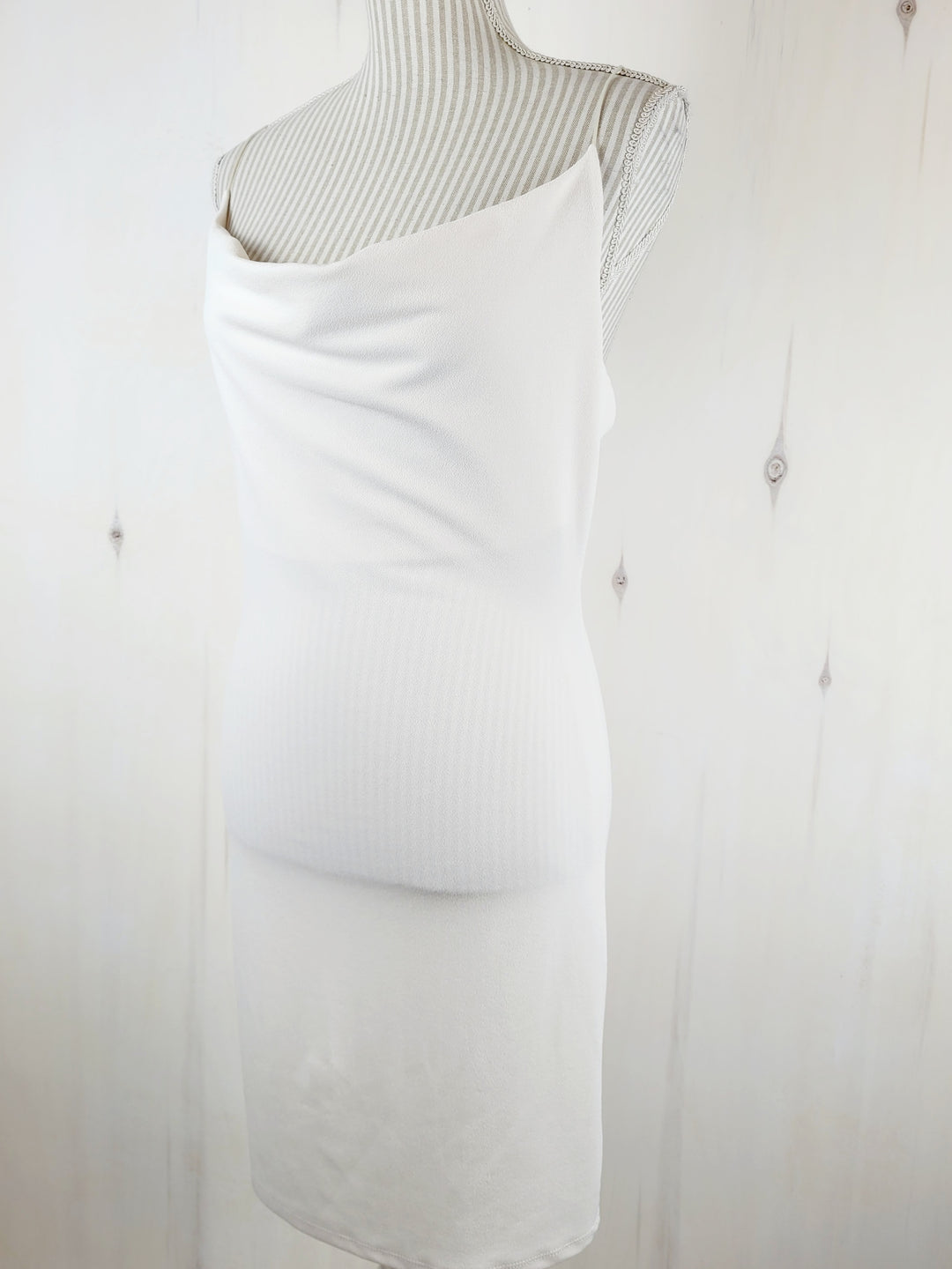 REVAMPED IVORY DRESS LADIES LARGE PRE-LOVED