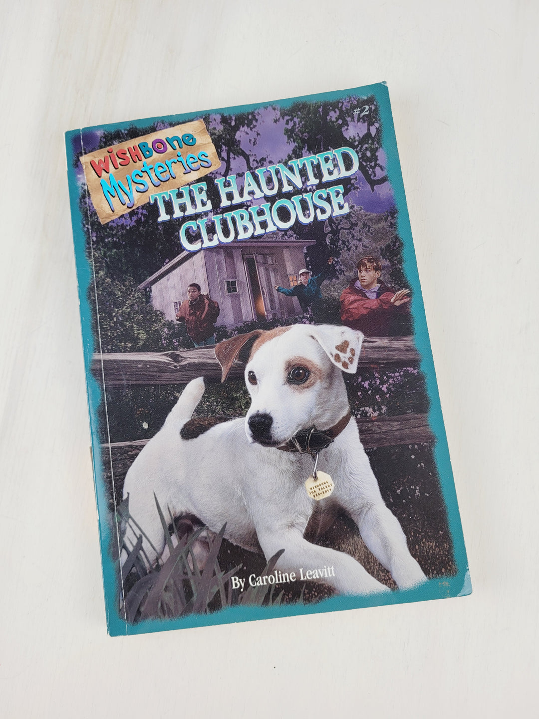 WISHBONE MYSTERIES #2 THE HAUNTED CLUBHOUSE CHAPTER BOOK EUC