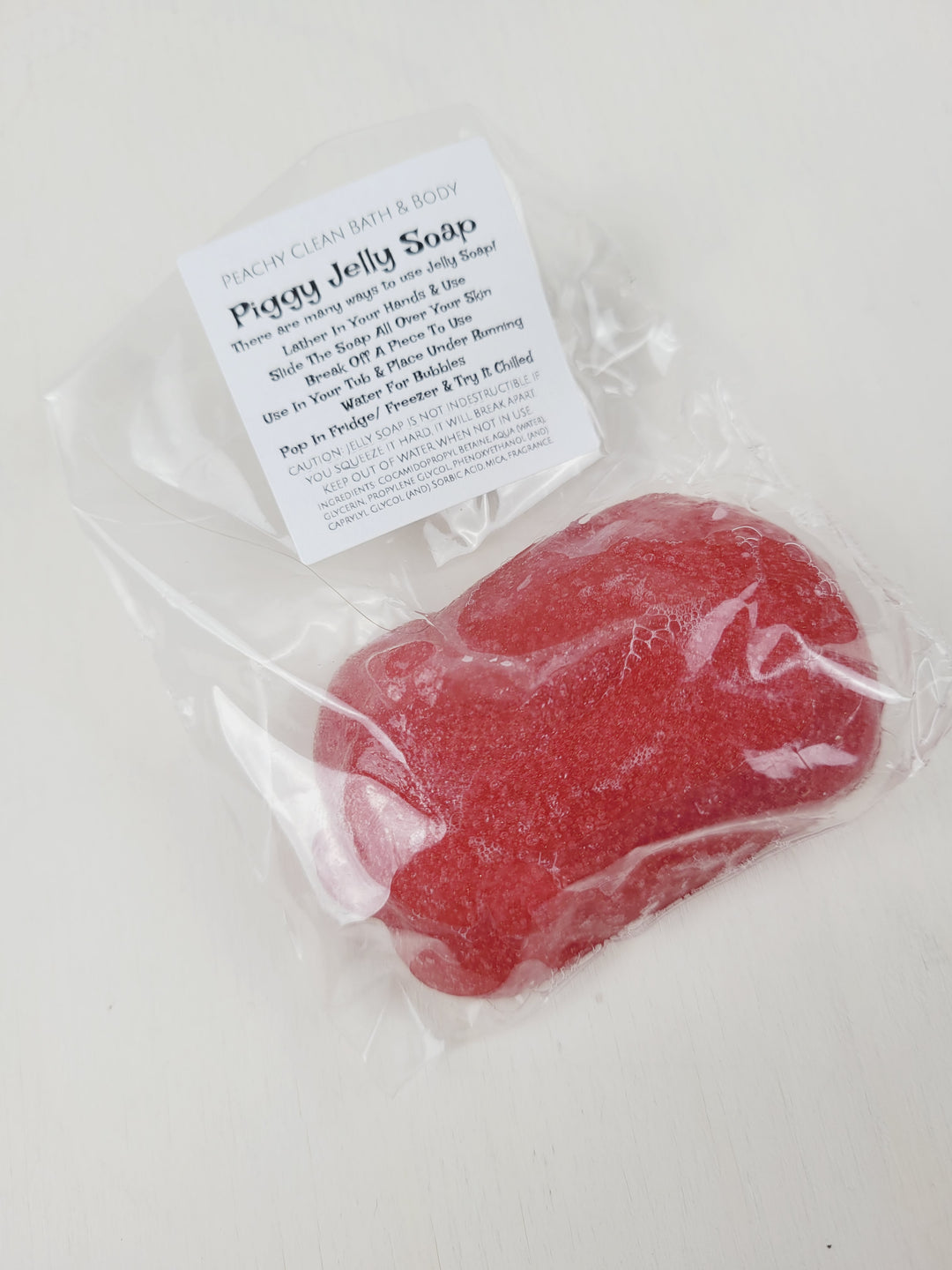 Peachy Clean Bath & Body, Jelly Soaps