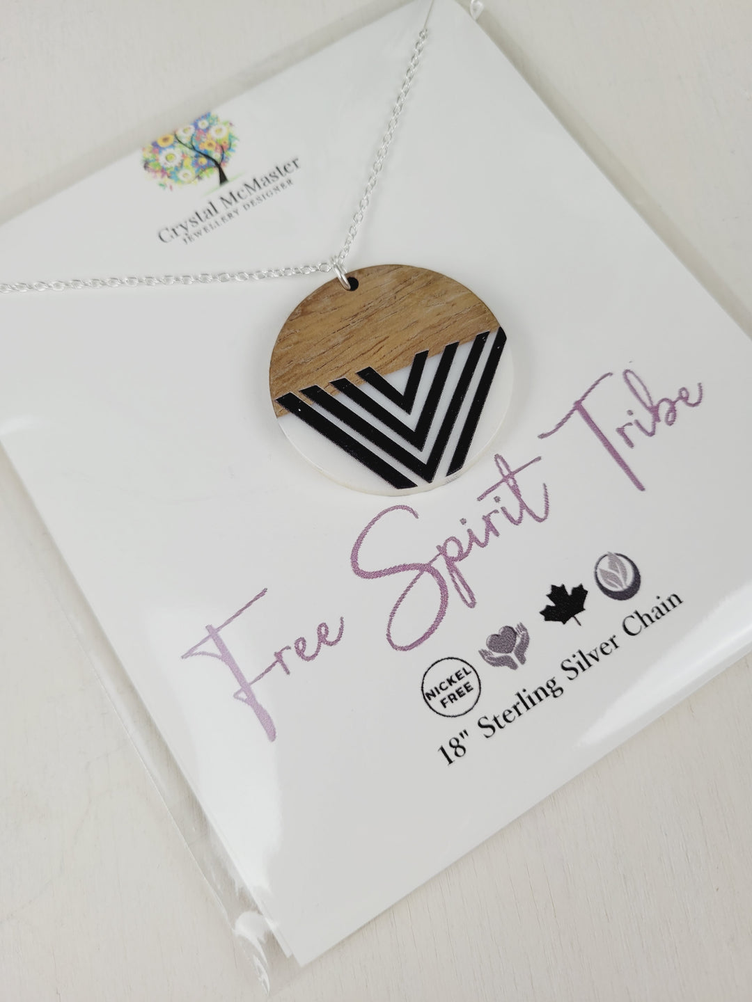 Crystal McMaster Jewellery, Sterling Silver Necklaces- Free Spirit Tribe Collection