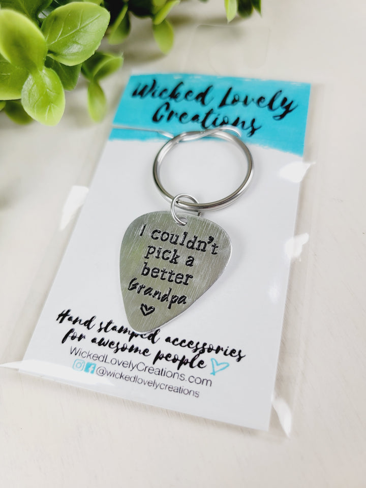 Wicked Lovely Creations, Hand Stamped Keychains