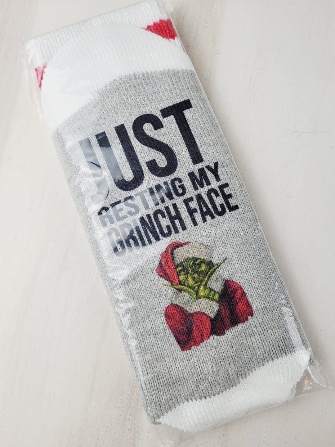 Lindsay's Creations, Holiday "If You Can Read This.." Socks