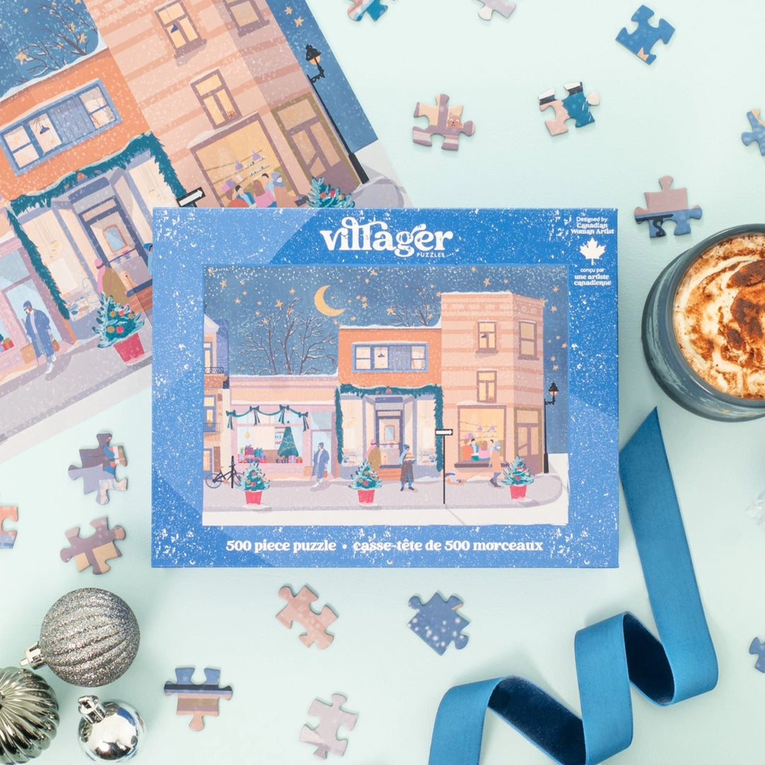 Villager Puzzles, Holiday Streets (500 Piece)