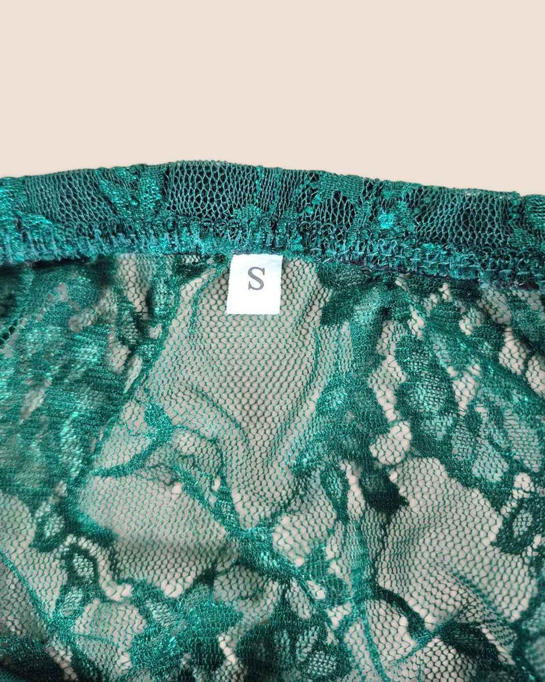 Pre-Loved Emerald Green Sheer Dress Ladies Small | Betty’s Marketplace