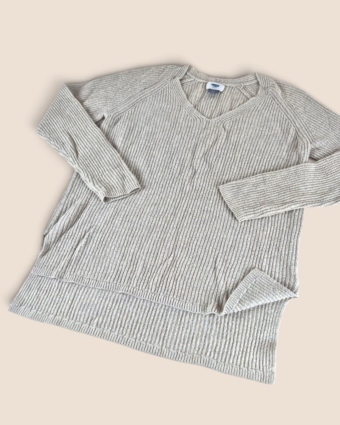 Pre-Loved Old Navy Beige Sweater Ladies Medium | Betty’s Marketplace