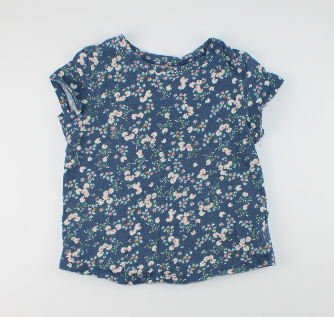 OLD NAVY FLORAL TEE 3Y VGUC