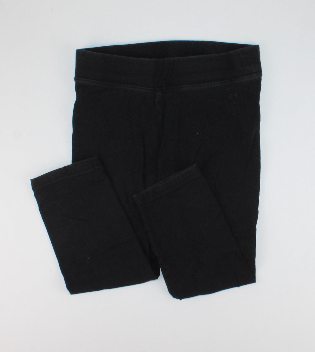 JUSTICE BLACK CAPRI LEGGINGS 12Y EUC