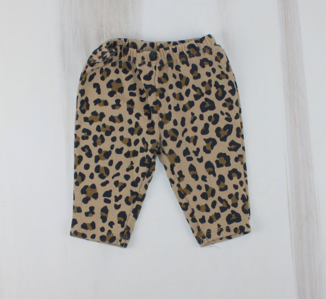 CARTERS ANIMAL PRINT LEGGINGS 3M EUC