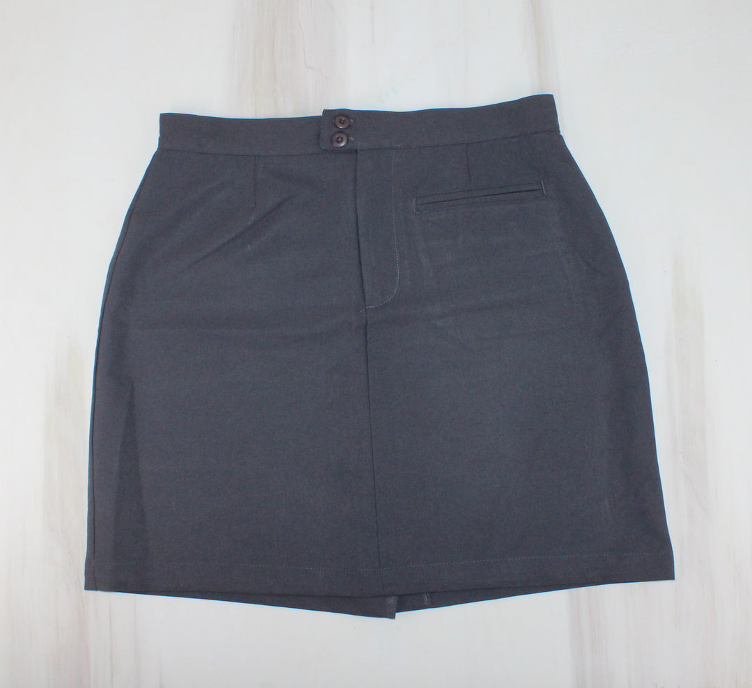 XHILARATION GREY DRESSY SKIRT LADIES SIZE 9 PRE-LOVED
