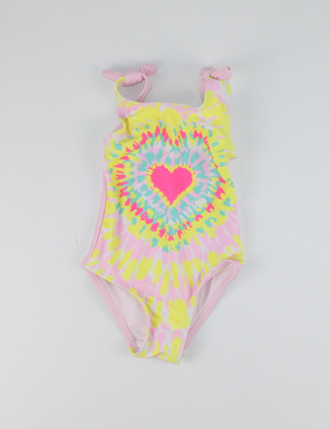 JOE FRESH HEART SWIMSUIT 3-6M EUC