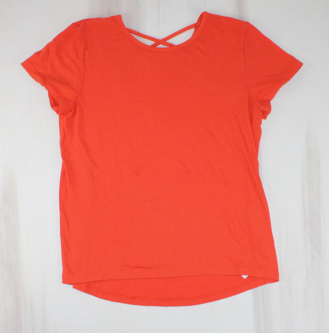 OLD NAVY ORANGE TOP 14/16Y EUC