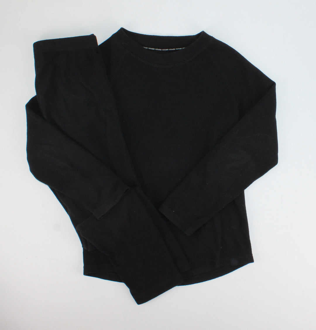 KOMBI FLEECE BLACK 2 PIECE YOUTH MEDIUM EUC