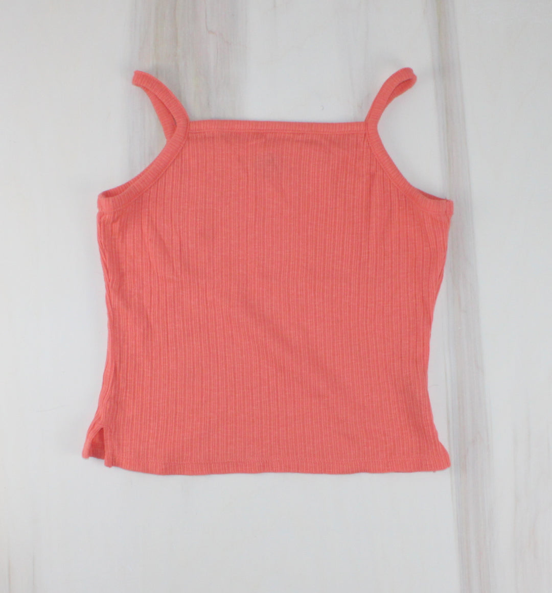 OLD NAVY PEACH TANK 10/12Y EUC