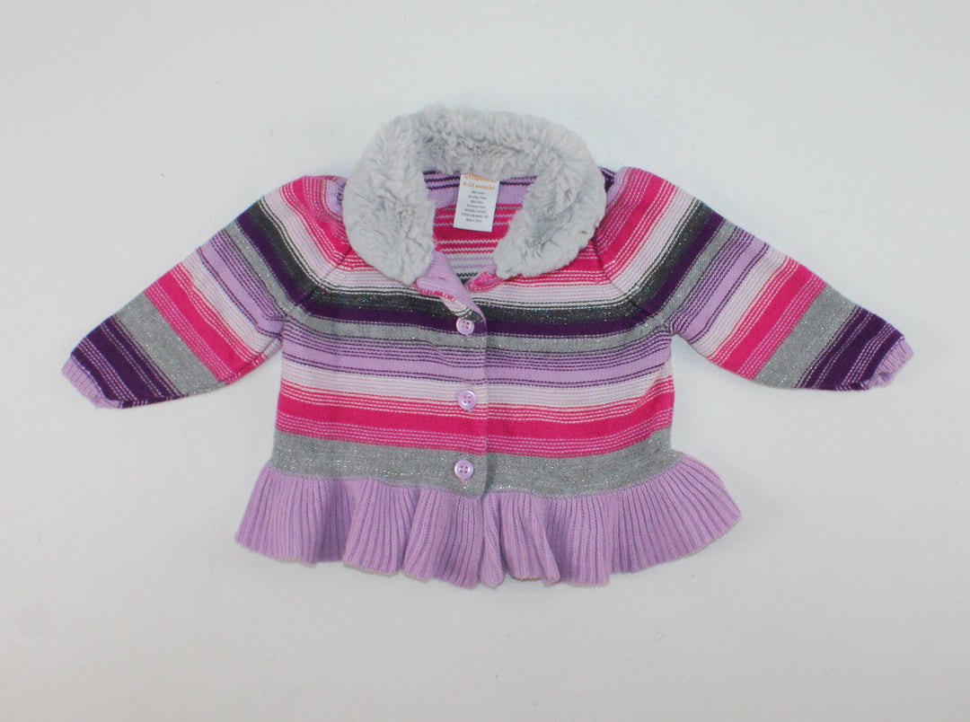 GYMBOREE STRIPED SWEATER 6-12M EUC