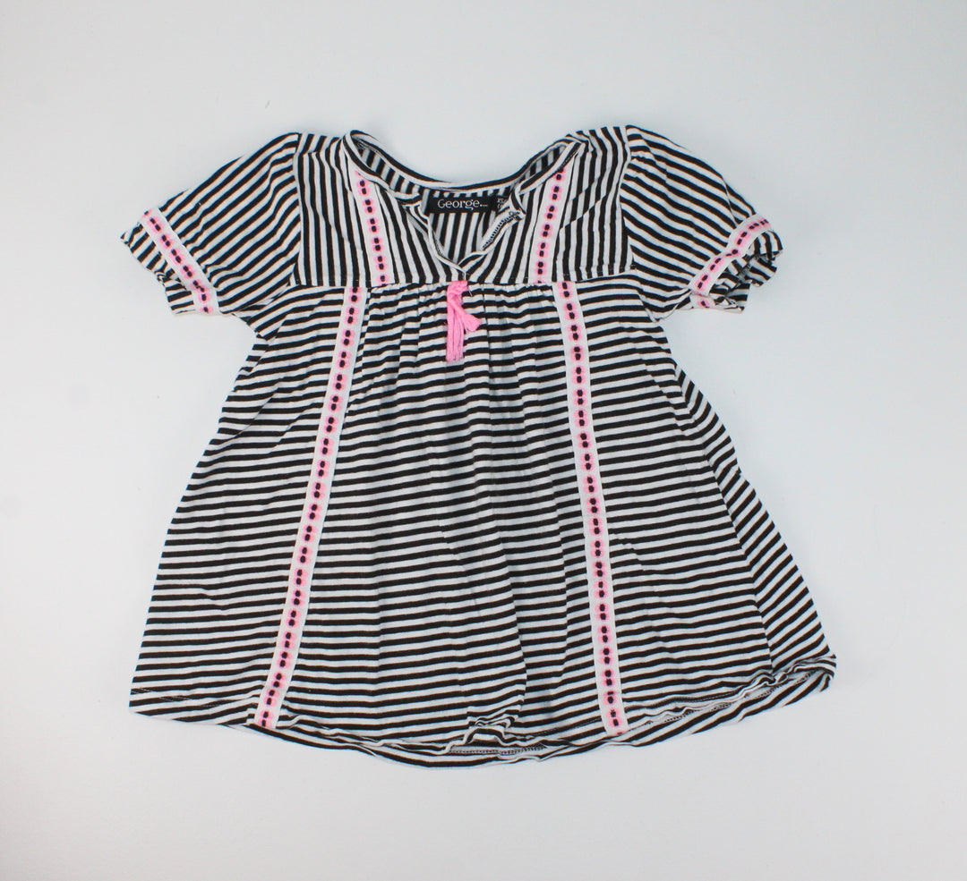 GEORGE STRIPED TOP 4-5Y EUC