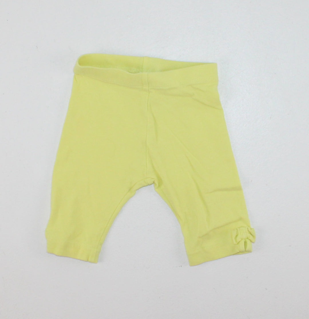 ZARA YELLOW PANTS 6-9M EUC