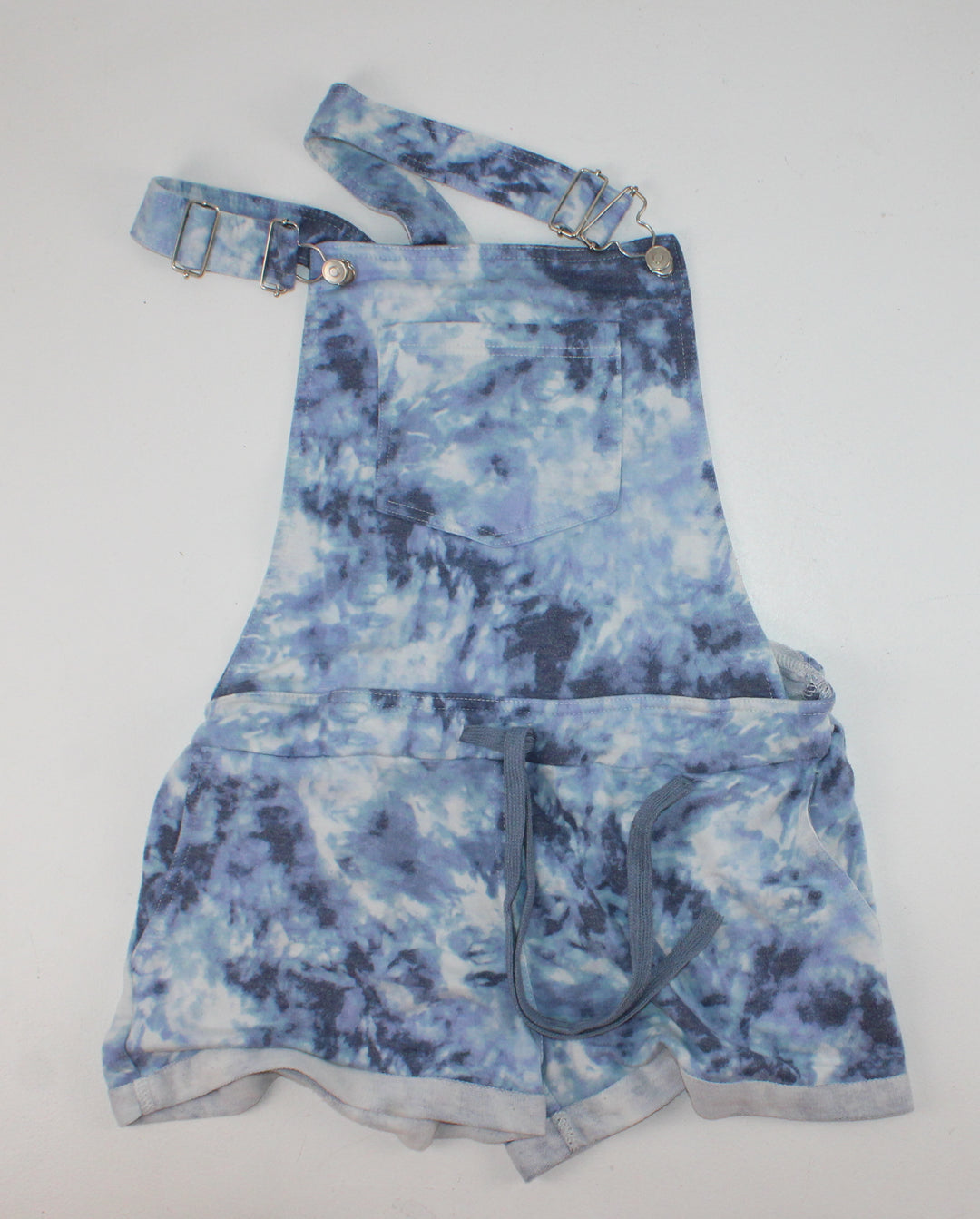 FULL CIRCLE TRENDS TIE DYE SHORTALLS YMEDIUM EUC/VGUC