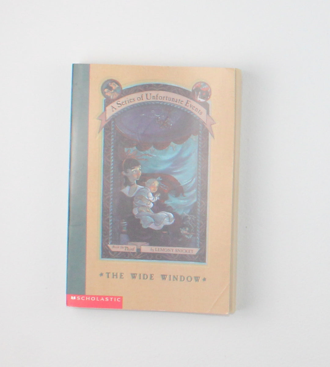 A SERIES OF UNFORTUNATE EVENTS- THE WIDE WINDOW #3 NOVEL EUC