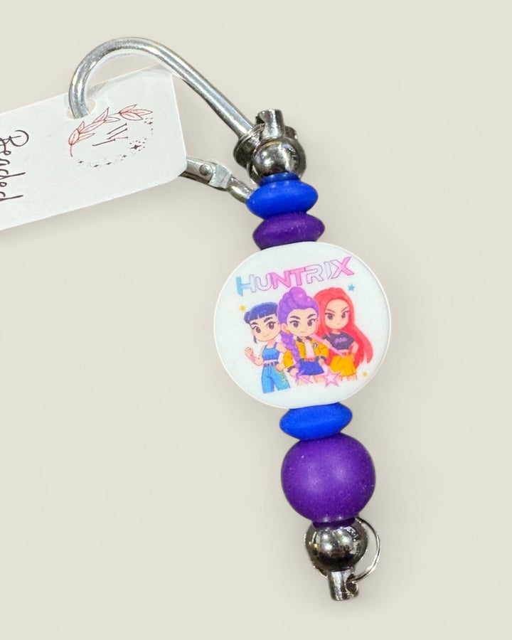 Silicone Pendant Keychains