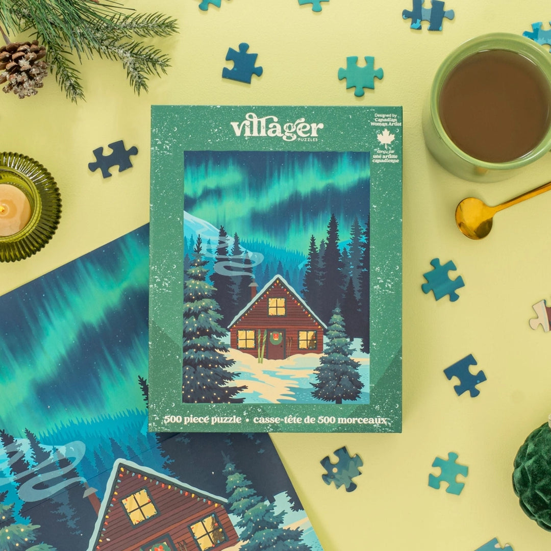 Villager Puzzles, Northern Cabin (500 Piece)