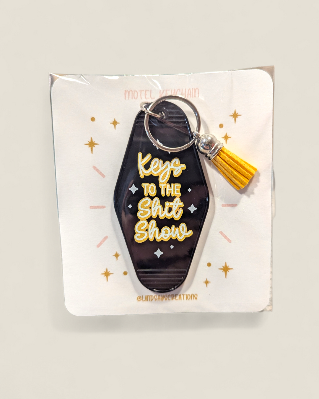 Lindsay's Creations, Motel Keychain