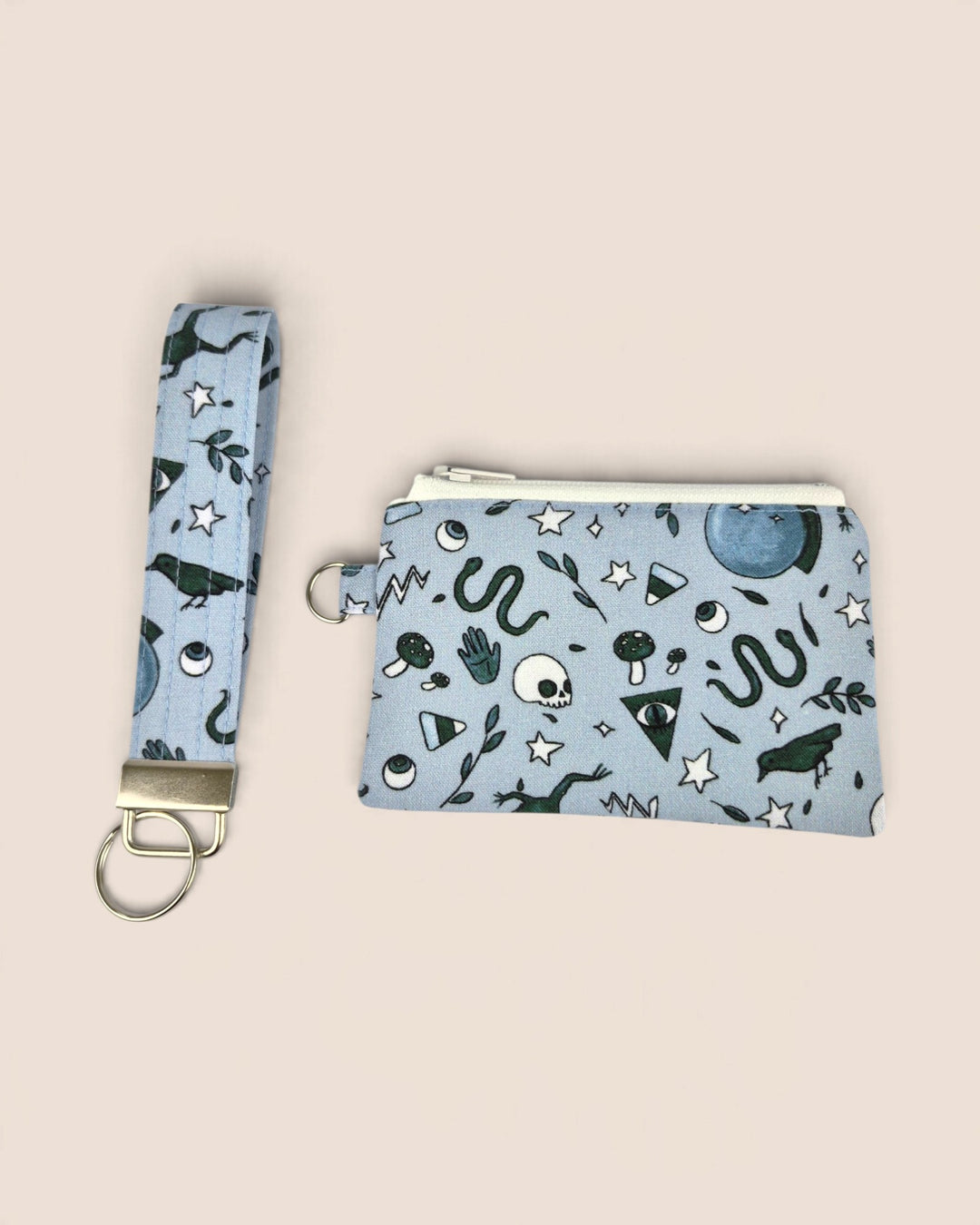 Izzyrai Handmade, Assorted Fabric Coin Purses & Key Fobs