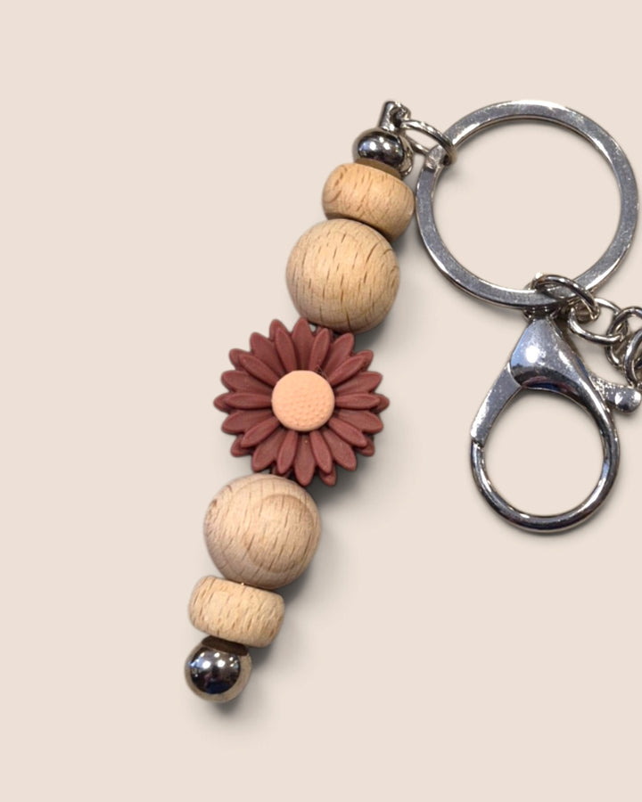 Teak Jewelry - Essential Oil Diffuser Keychains