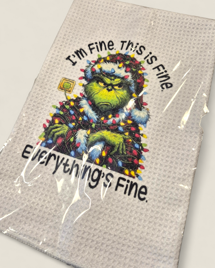 Lindsay's Creations, Holiday Inspired Tea Towels