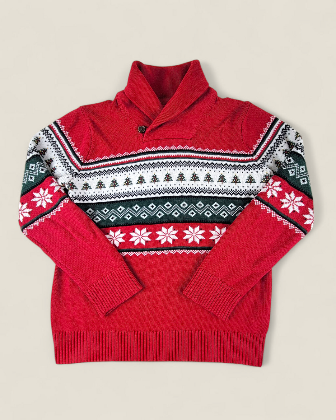 CHILDRENS PLACE HOLIDAY SWEATER BOYS 10-12Y PRE-LOVED