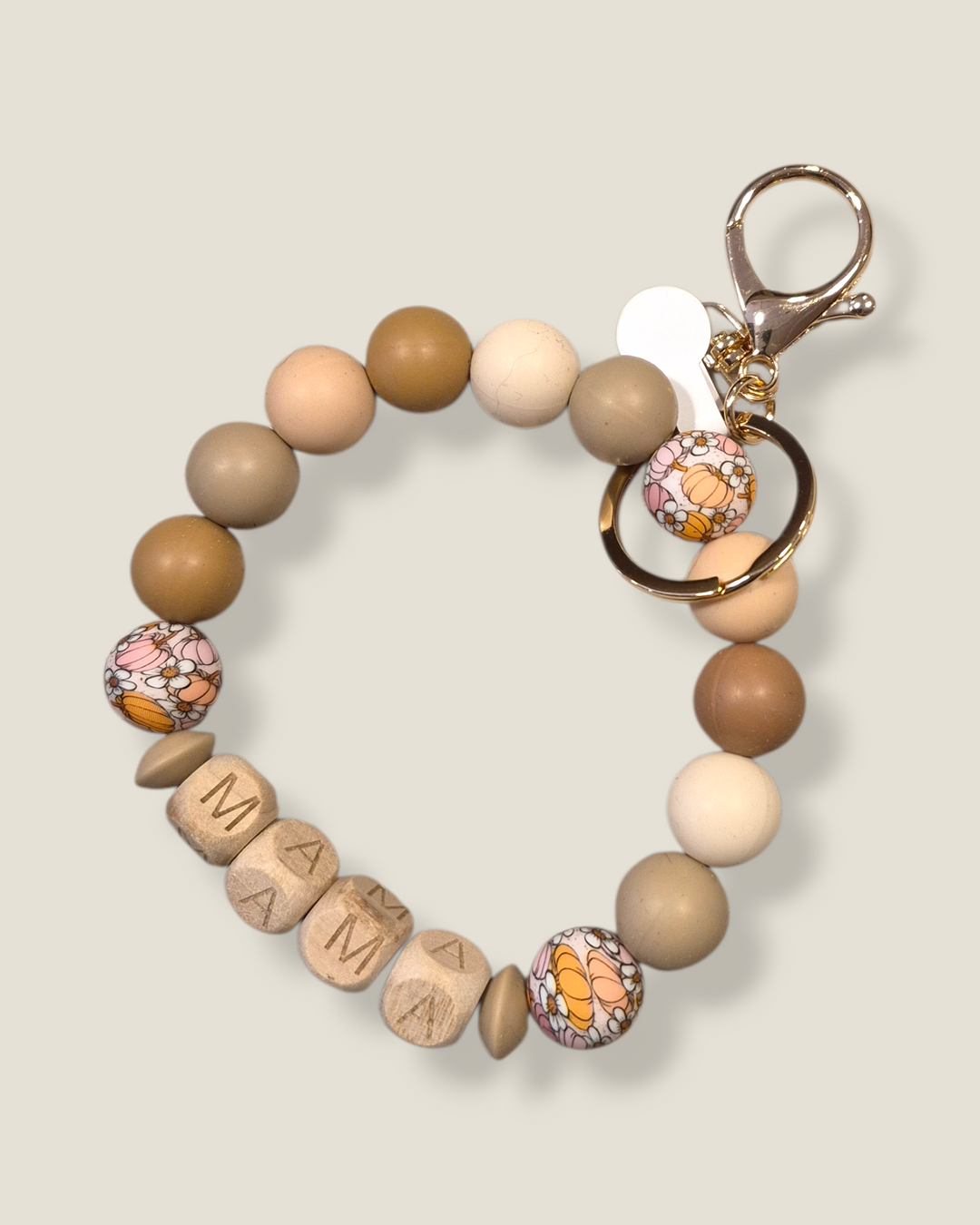 Teak Jewelry, Silicone Beaded Wristlets